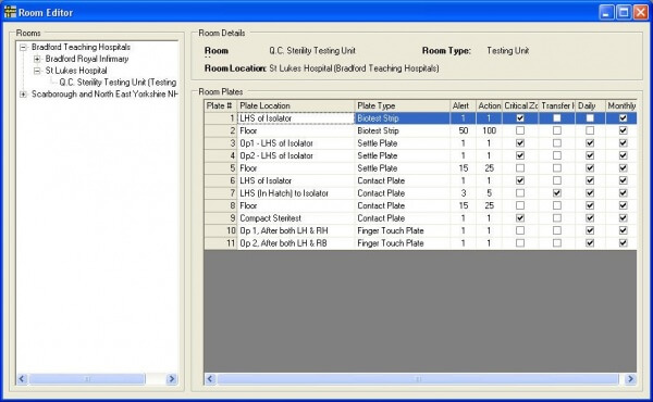 Example of Room Editor in MRS 1